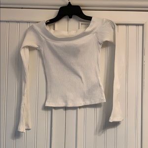 White off the shoulder top!